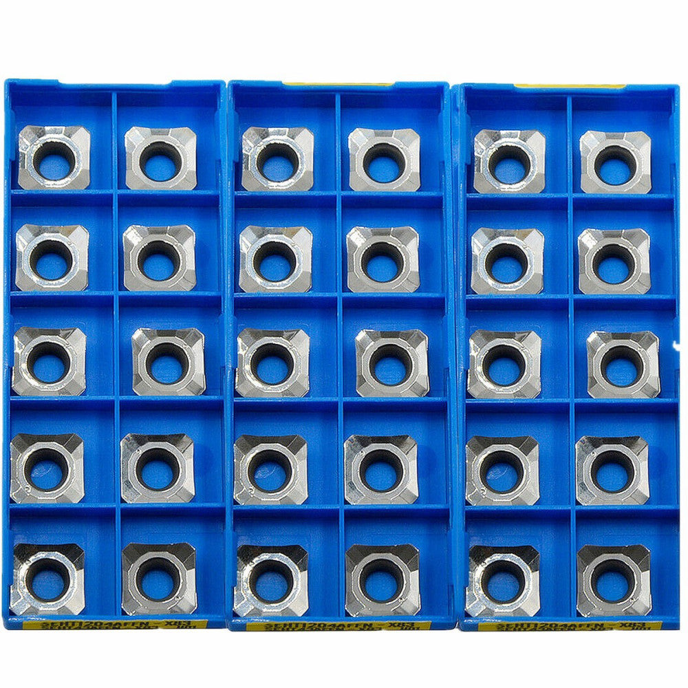 30PCS SEHT1204AFFN-X83 for Aluminium Cutting  KM12-50/KM12-63/KM12-80/KM12-100