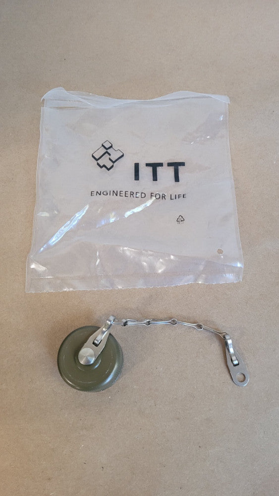 ITT Cannon CA121003-5 Circular Connector Dust Cover Cap With Chain