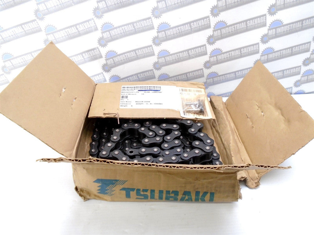 TSUBAKI - RS16B-LAMR194P - Single Strand - 194" ROLLER CHAIN - (NEW IN BOX)