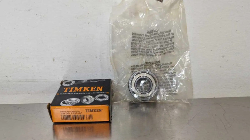 Timken S5KDD FS50160 Deep Groove Ball Bearing 0.5" ID 1.125" OD 0.3125" Wide Faf