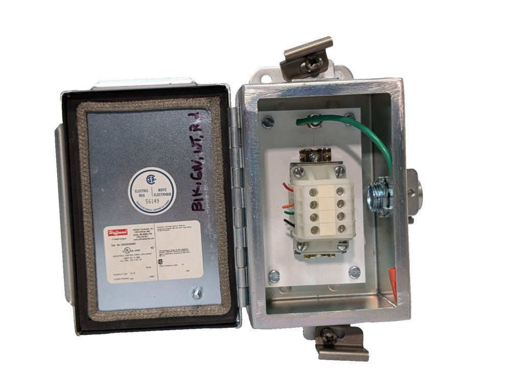 Hoffman A604CHEMC Industrial Control Panel Enclosure Electrical Junction Box