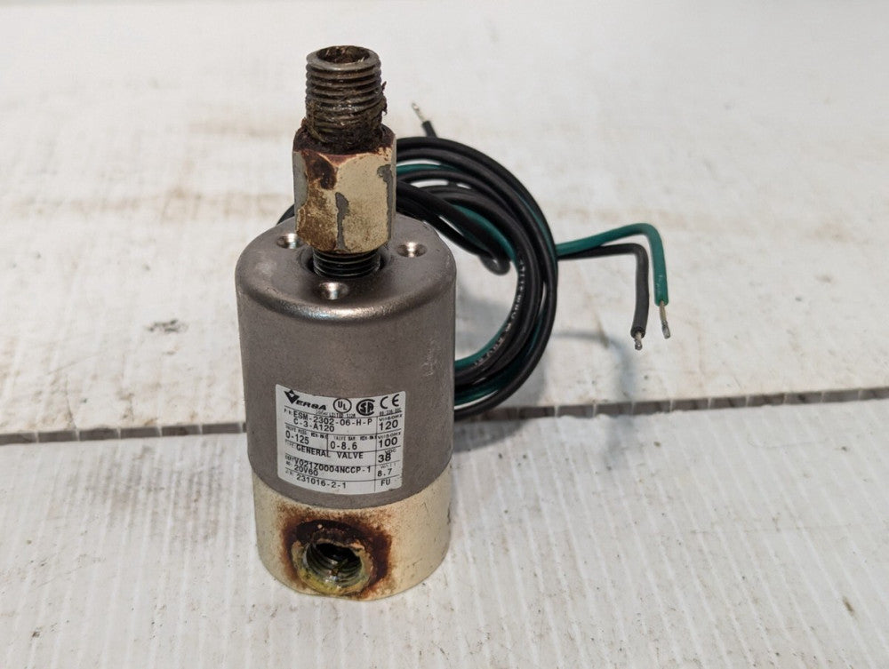 Versa ESM-2302-06-H-PC-3-A120 General Valve and Coil+Returns