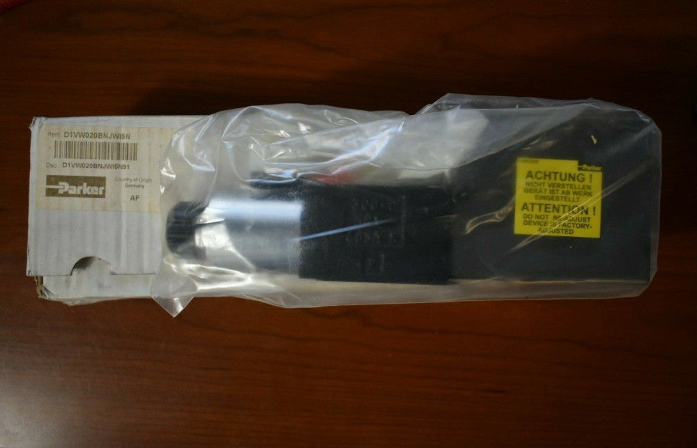 Parker D1VW020BNJWI5N Directional Control Valve 24VDC
