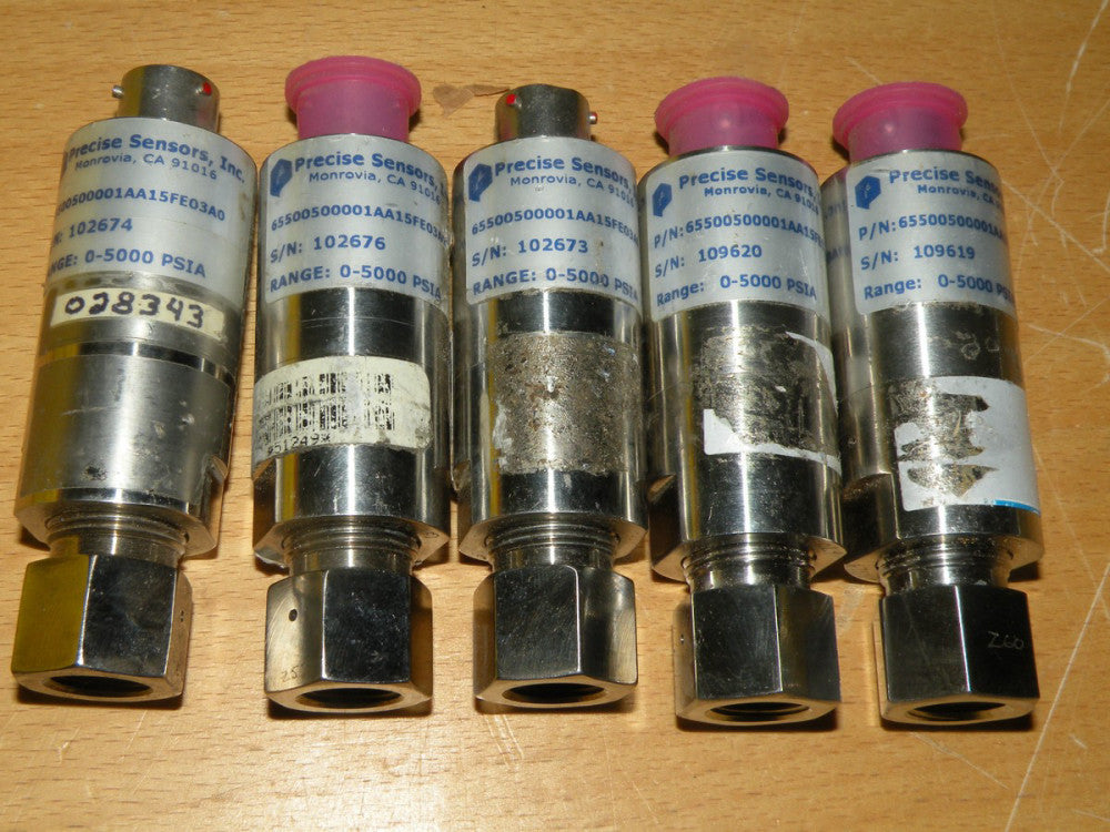  PRECISE SENSORS INC 65500500001AA15FE03A0  RANGE 0-5000 PSIA 