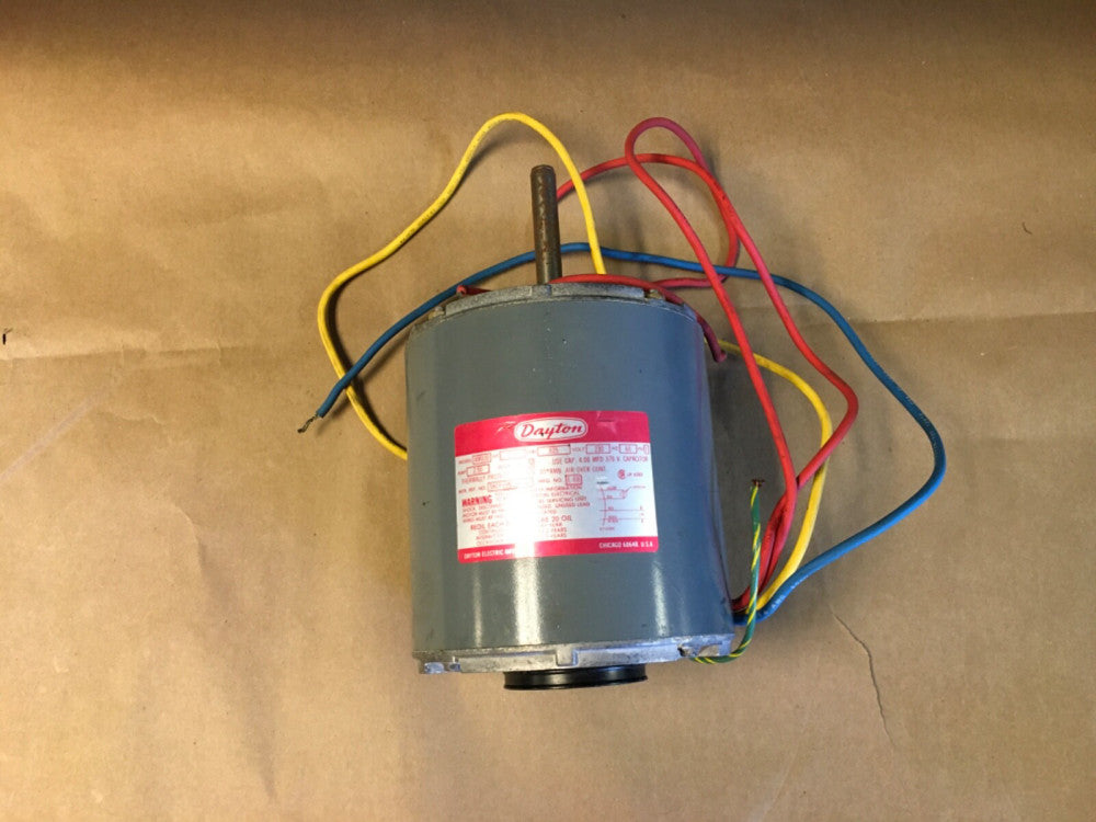 Dayton 4M030 Condenser Fan Motor,1/3 Hp, 825RPM, 60Hz, 1PH  (KB)