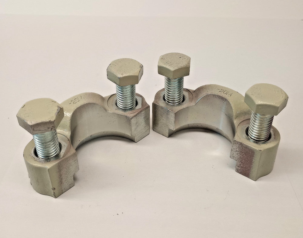 Clamp 20M Used Split Flange Halves 1-1/4-inch (2-halves) 1A-L130 M14-2.0 x 50mm
