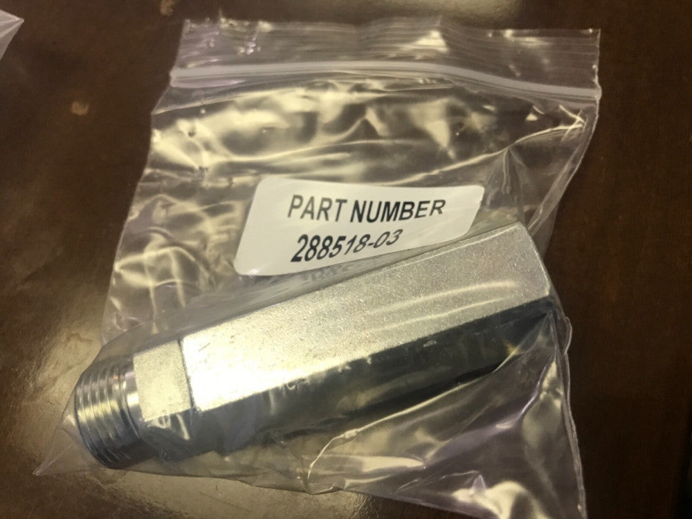 1 GENUINE Maxon 288518-03 - VALVE 3GPM SAE # 6 M/F PRESSURE COMP.