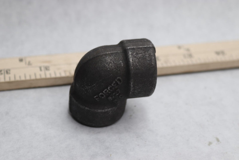 Bonney Socket Weld Fitting Forged Carbon Steel 90Degrees Class 2M 1/2" 