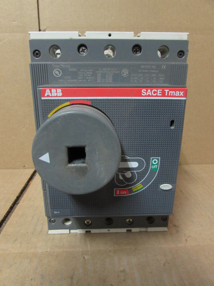 ABB SACE Tmax, T5H-400, 400A/3P/600V CIRCUIT BREAKER, XLNT TAKEOUT! MAKE OFFER!