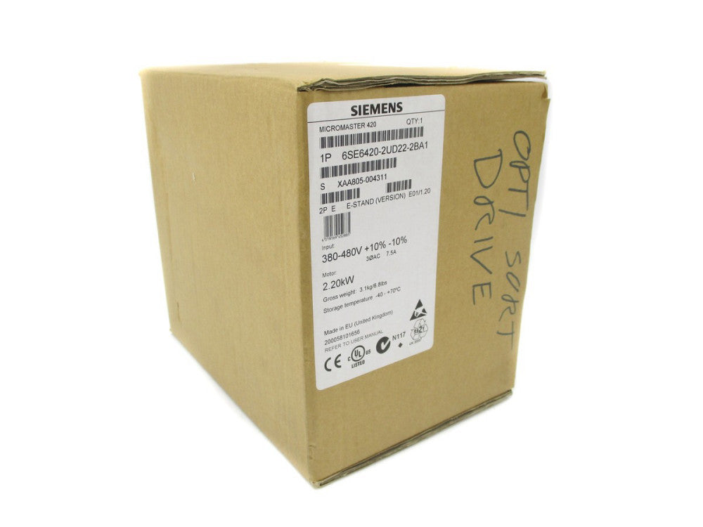 SIEMENS 6SE6420-2UD22-2BA1 NSFS