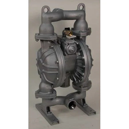Dayton 22A598 Double Diaphragm Pump, Cast Iron, Air Operated, Santoprene, 107