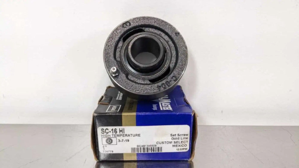 Sealmaster SC-16 HI Ball Bearing Cartridge 1" Bore x 3.1250" OD 1.0312" Wide Hig