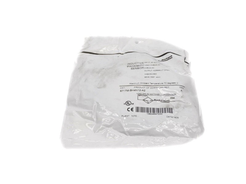 ALLEN BRADLEY 871TM-BH4N12-A2 SER. A 20-250VAC/DC NSMP