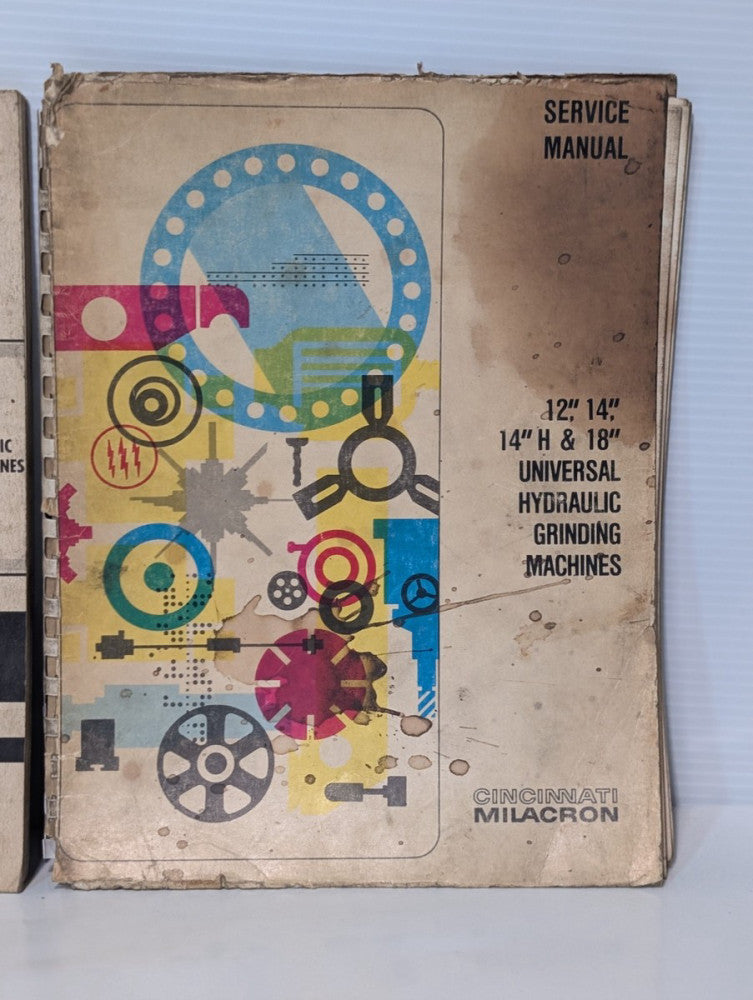 Cincinnati Milacron G-892 Universal Hydraulic Grinding Machine Service Manual