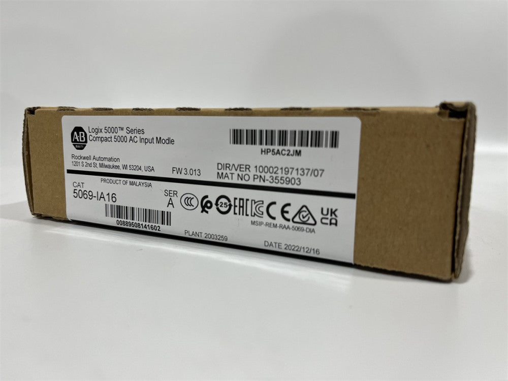 5069-IA16 SER A New & Sealed In Stock Allen-Bradley Compact 5000 AC Input Module