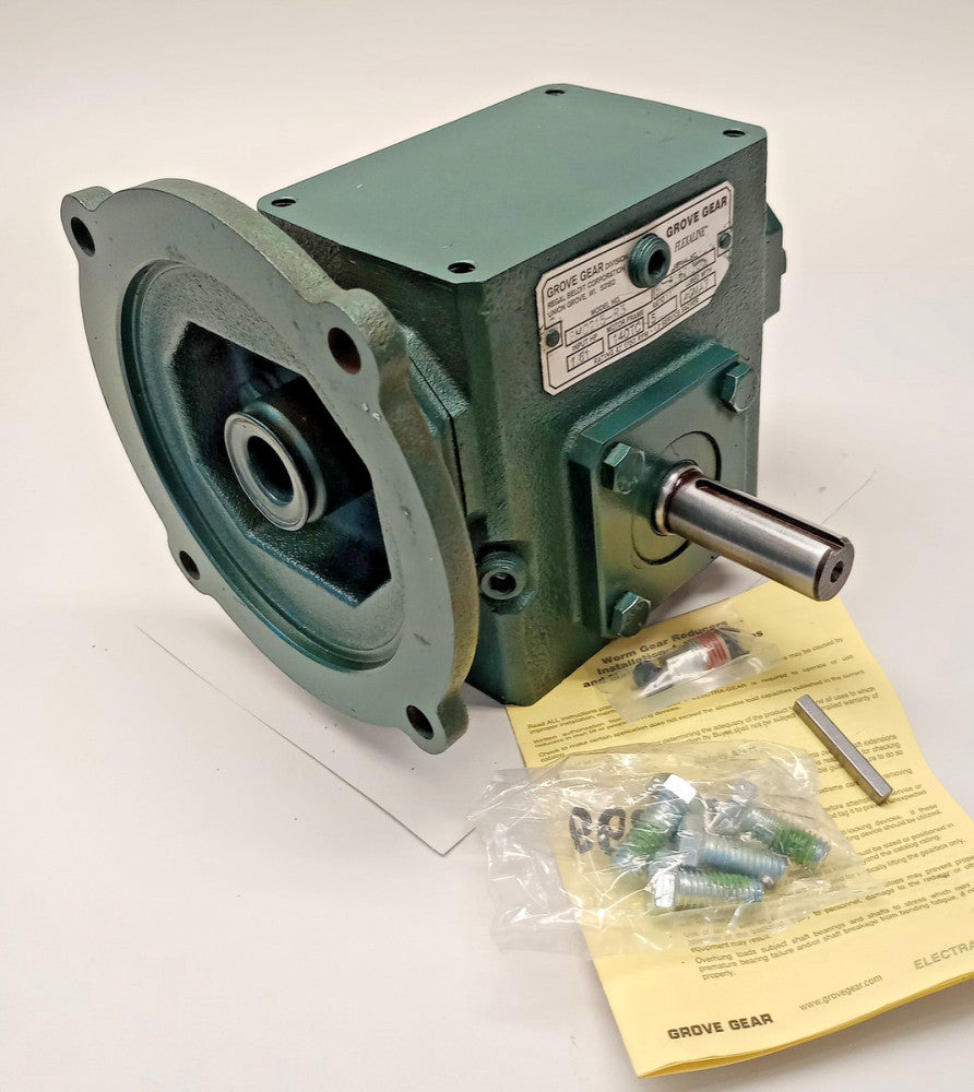 Grove Gear BMQ215-R3 Gear Reduction Box Ratio 5:1 Frame 140TC Input 1.61hp