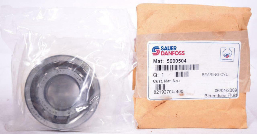 Sauer Danfoss Bearing for Series 90 55cc Axial Piston Pump 5000504 Sealed