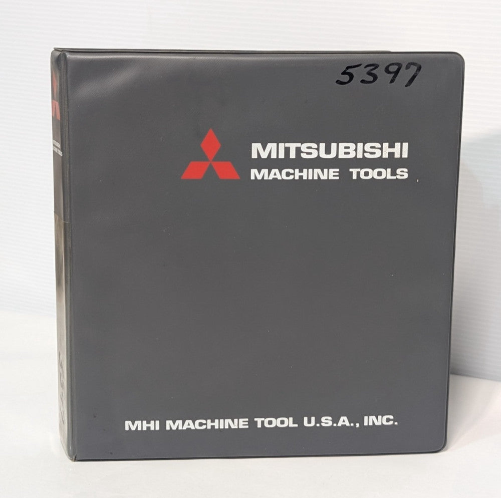 Mitsubishi Manual for CNC "Diagrind" Cylindrical Grinding Machine, RD Series