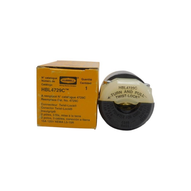 HUBBELL HBL4729C 125V 15A NSMP