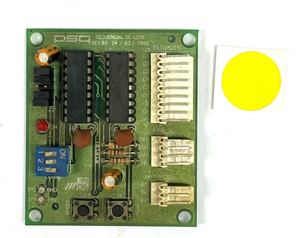 PSG SEQUENCIAL DE LEDS CIRCUIT REV 03 24/03/2005 OAL 2-1/2"