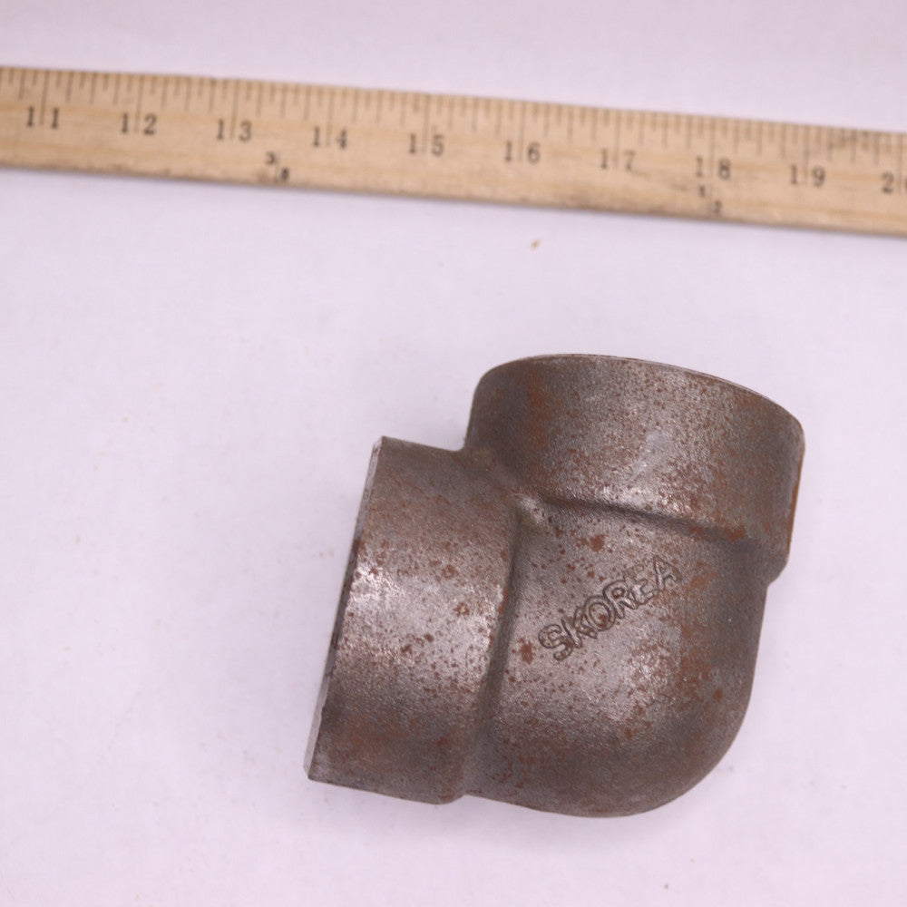 90Â° Elbow Threaded Fitting 3000# 1.5"