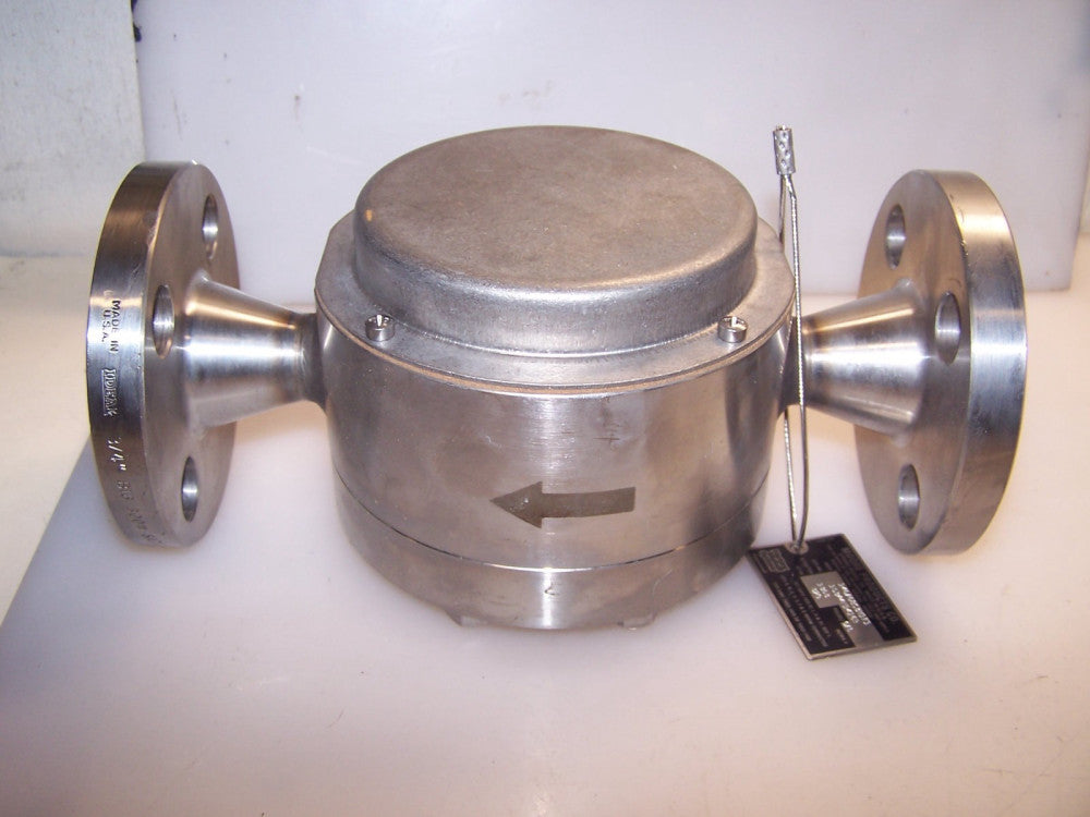 NEW MOORE 140A08S3W1F1 STAINLESS STEEL FLOW TUBE SENSOR 3/4" FLANGED 