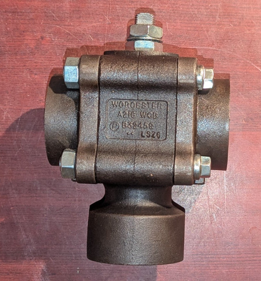 Worcester Flowserve 1-1/2" Valve D4446TSE 1000psi CWP NOS