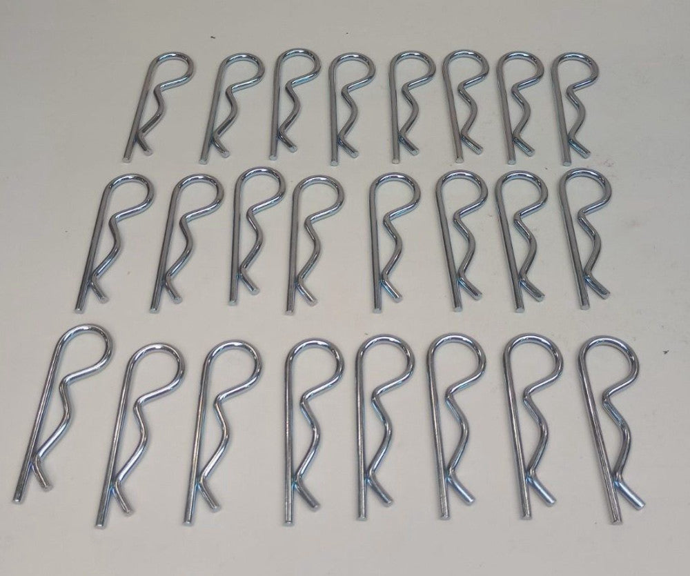 Pin 18212 Hair Pin C-Clip 1/8" Diameter X 2-1/2" Length (Pack of 24)