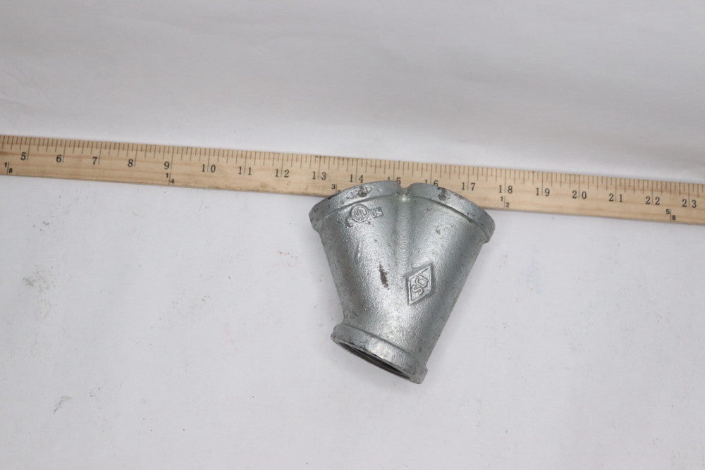 SCI Wye Galvanized Malleable Iron 1-1/2"