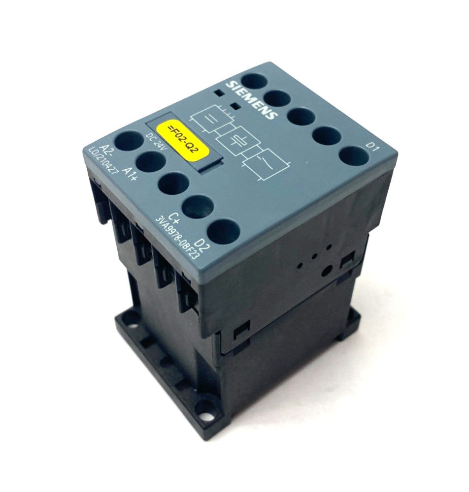 Siemens 3VA9978-0BF23 Time-Delay Device, Fixed Delay 24VDC