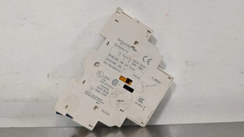 Schneider Electric GVAD0110 Auxiliary Contact