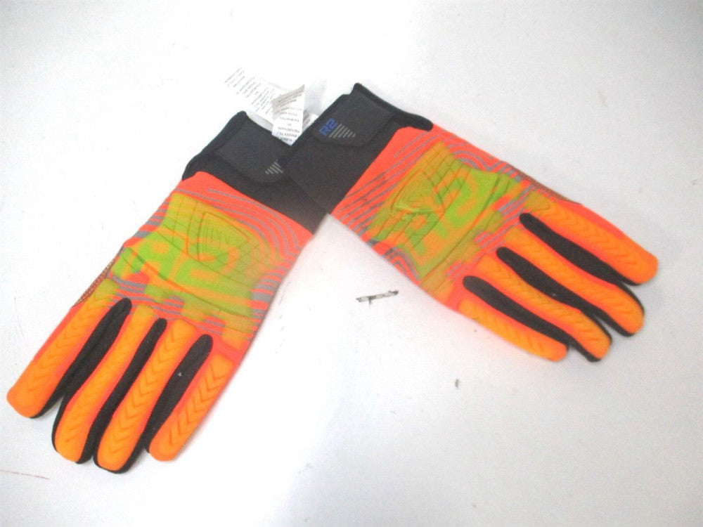 West Chester R2 (87840) Orange/Red Medium Synthetic Leather Work Gloves