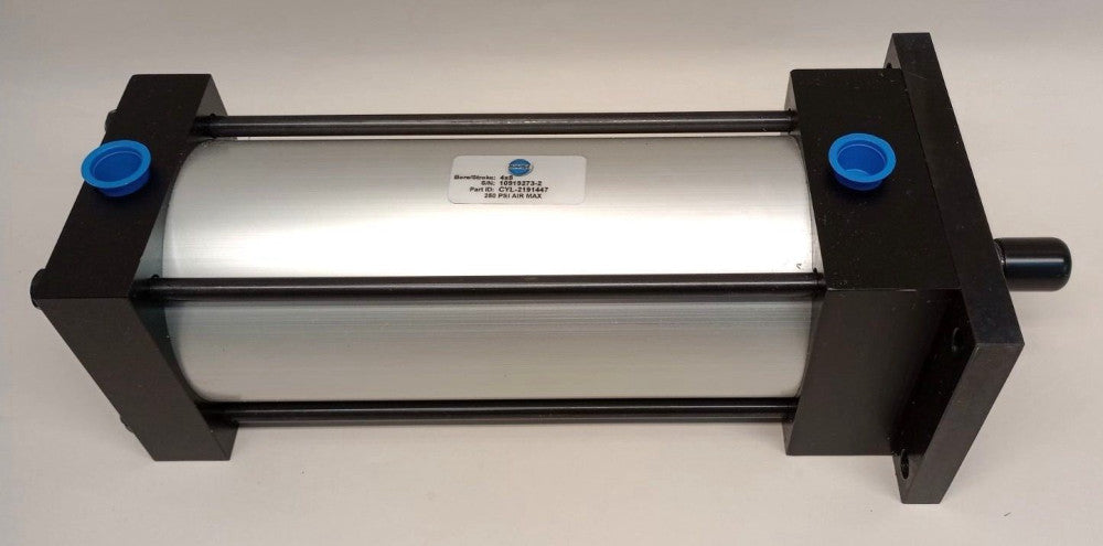 Bimba CYL-2191447 Pneumatic Cylinder 4" Bore 8" Stroke 1" Rod Max 250 PSI