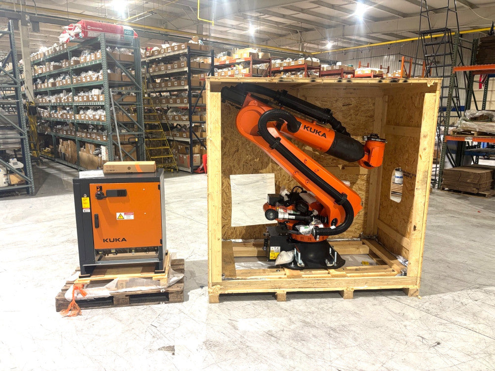 Kuka KR 210 R3100-2 / FLR Robot System w/ KR C4 NA UL Cabinet Controller, 2022