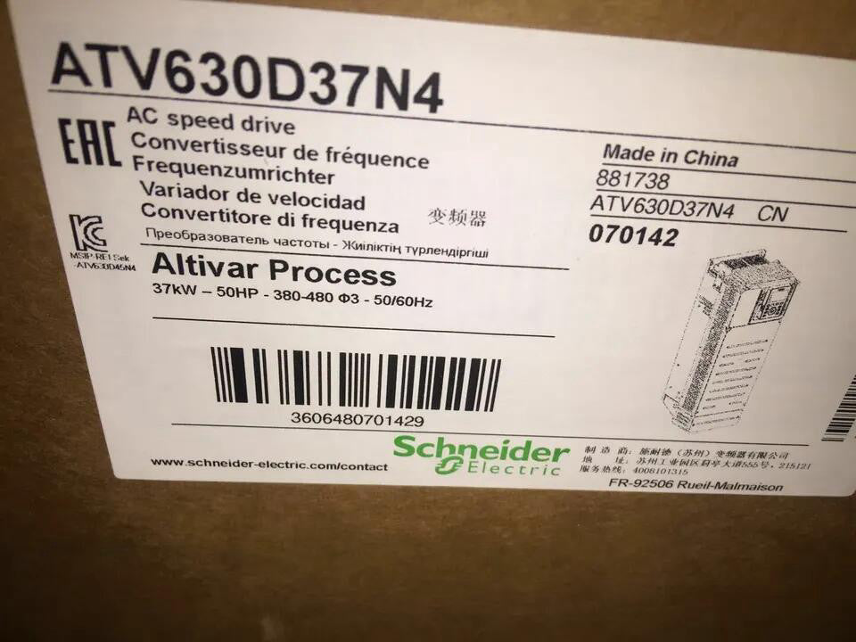 NEW SCHNEIDER ATV630D37N4 Variable Speed Drive