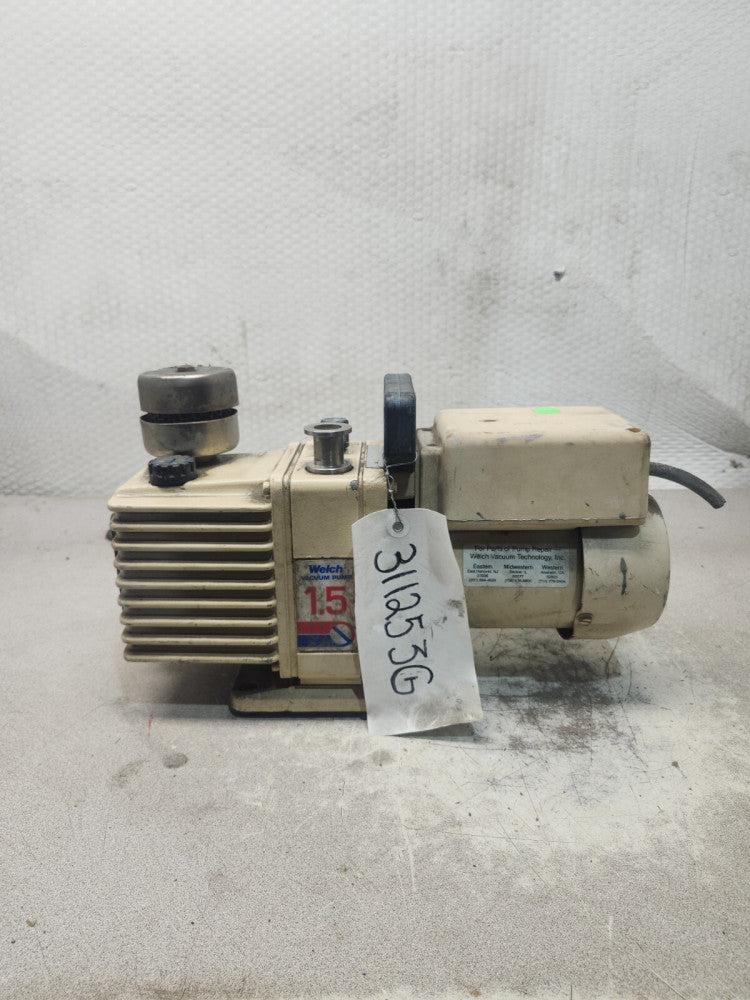 USED NO BOX Welch DirecTorr Vacuum Pump 1.5 MODEL 8905