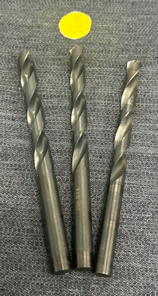 GUHRING 2 FLUTE HSS DRILL BIT  ASSORTED LOT OF 3