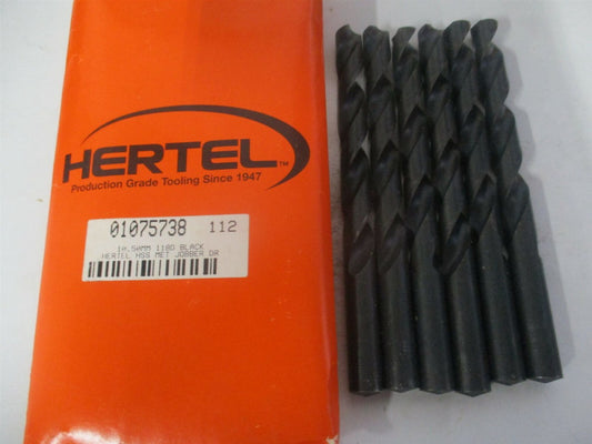 (301 10.50) 10.5mm x 137mm OAL 118° High Speed Steel Jobber Drill - Pack of 6