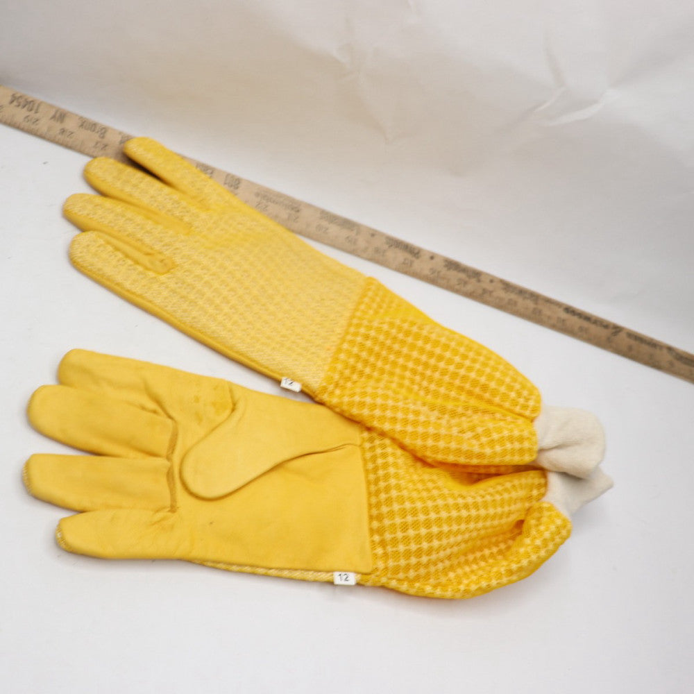 (1-Pair) Three Layer Mesh Fully Ventilated Gloves Size 12