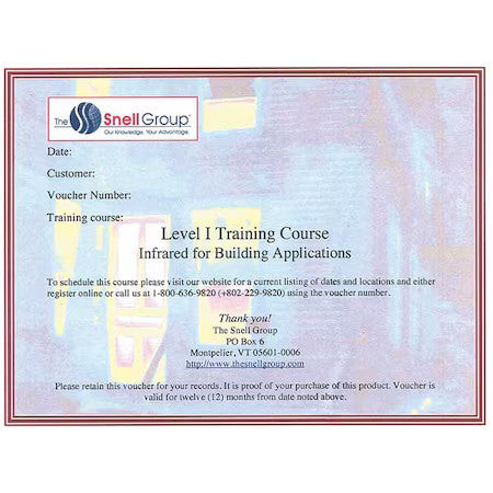 THE SNELL GROUP SNELL-LI-BLDG Level I Thermography Training,Building