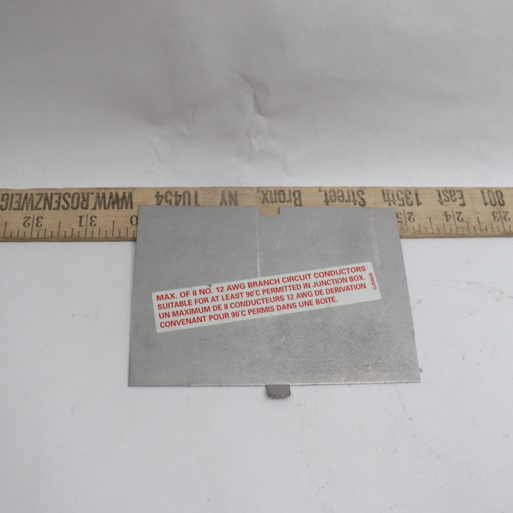 Construction Frame Assembly Plate Only CJ50635