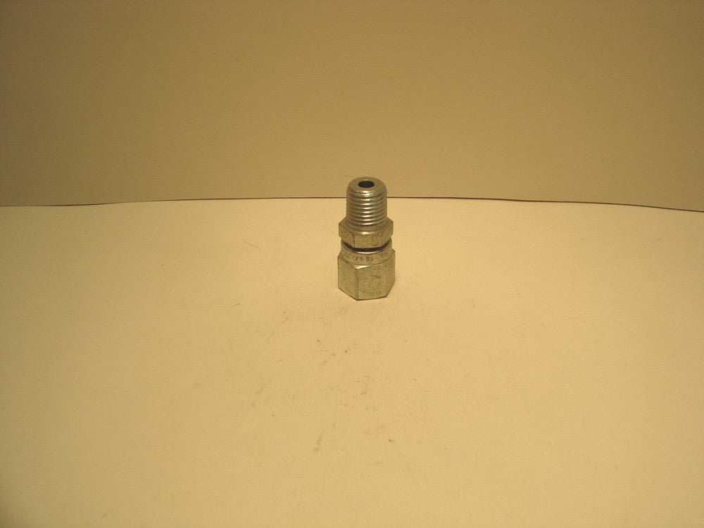 CHICAGO S-400-1-4 MALE CONNECTOR 1/4"OD TUBE X 1/4" MALE NPT NEW NO BOX