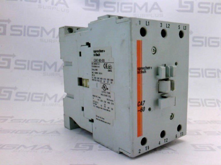 SPRECHER & SCHUH CA7-60-00-120 CONTACTOR