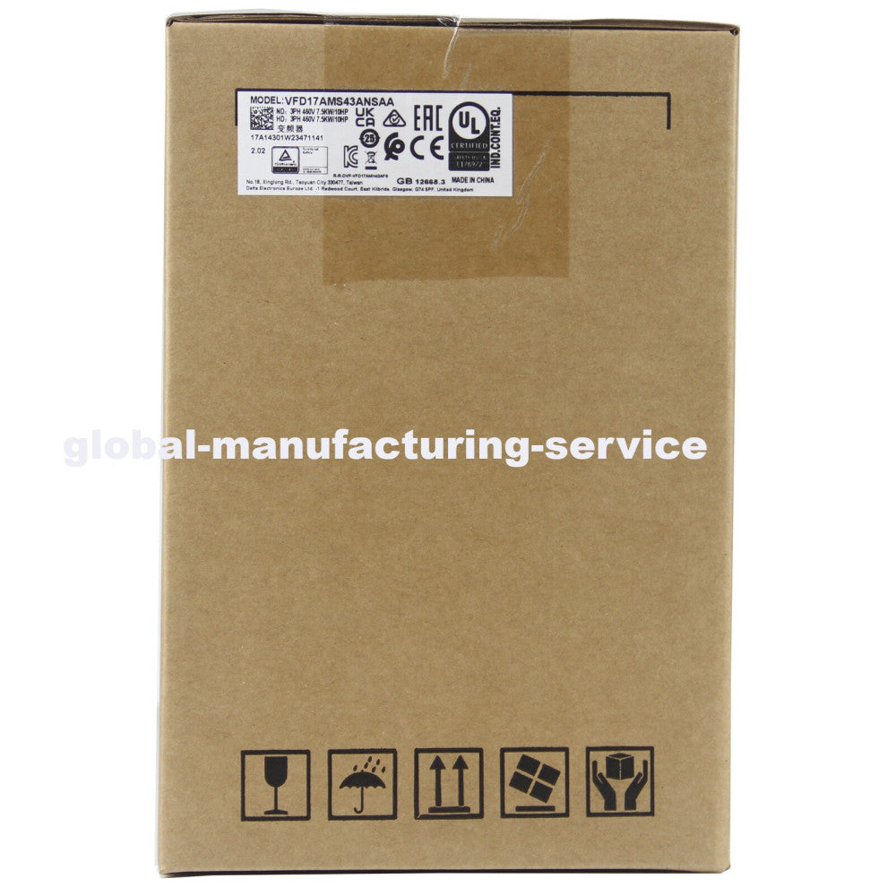 NEW In Box Delta VFD17AMS43ANSAA 7.5KW 460V Inverter