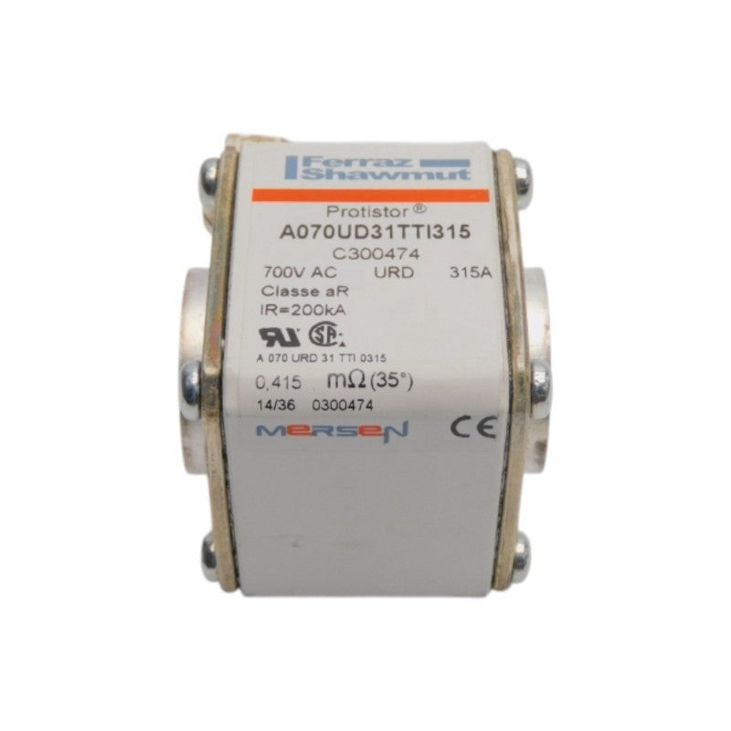 FERRAZ SHAWMUT A070UD31TTI315 C300474 700VAC 315A NSNP