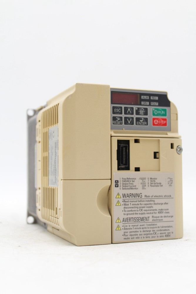 Yaskawa CIMR-JU4A0009BAA AC Drive *Read