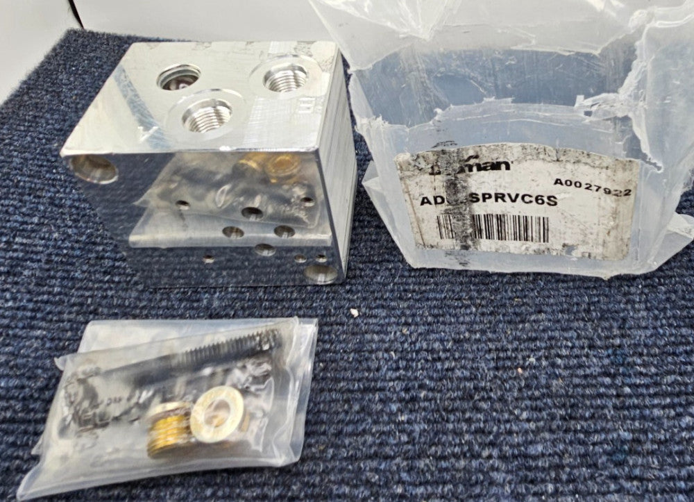 Daman AD03SPRVC6S Aluminum Hydraulic Subplate with Relief Cavity