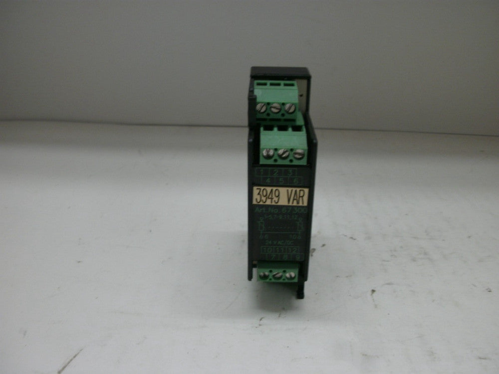 MURR ELEKTRONIK 67300 UNIVERSAL SUPPRESSOR MODULE 10 VARISTORS 24VAC/DC/100VA/W