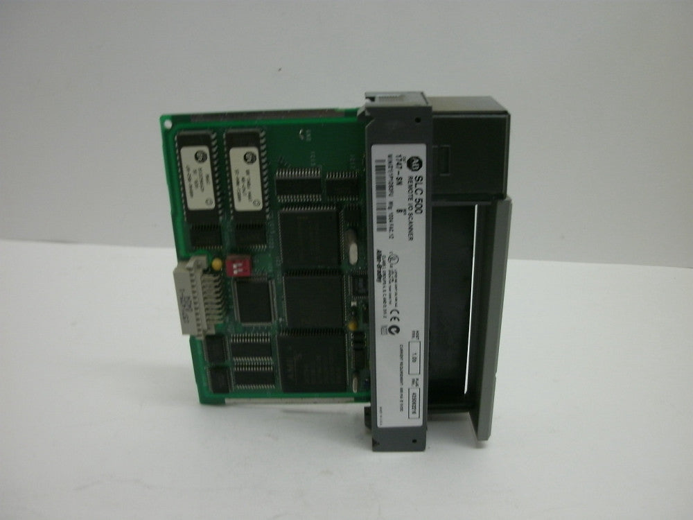 ALLEN BRADLEY 1747-SN SERIES B REMOTE I/O SCANNER SLC 500