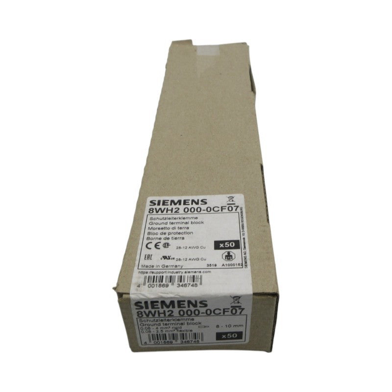 SIEMENS 8WH2000-0CF07 (PKG OF 50) NSFS